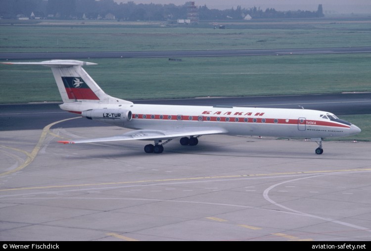  10.01.1984 -134 LZ-TUR Balkan Bulgarian Airlines