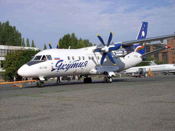 Ан-140 авиакомпании "Якутия"