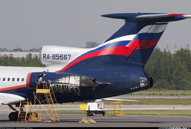 авиакатастрофа 30.06.2008 Ту-154М RA-85667 Аэрофлот-Российские авиалинии