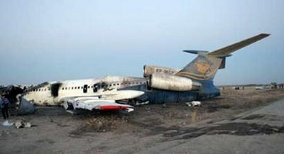 авиакатастрофа 01.09.2006 Ту-154М EP-MCF Iran Air Tours