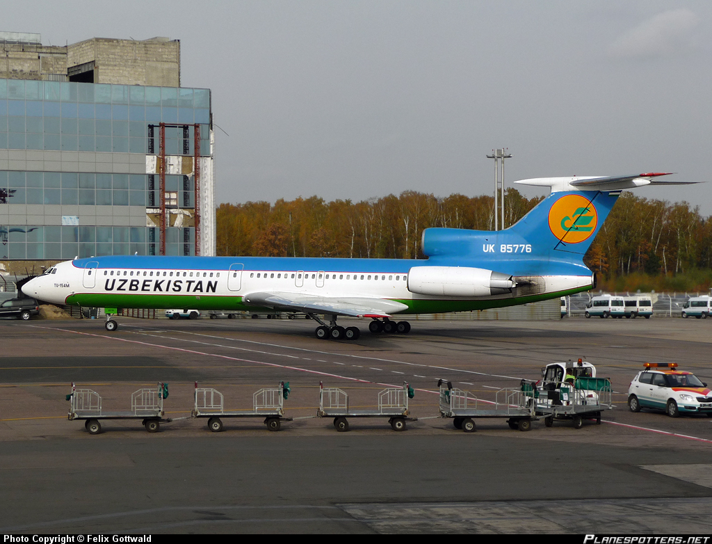 авиакатастрофа 05.09.2001 Ту-154М UK-85776 Uzbekistan airways